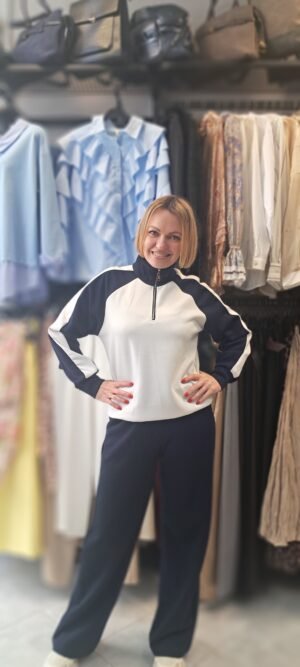 Γυναικείο σετ φόρμας με δύο χρώματα